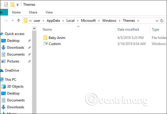 Windows 10 でテーマ内の画像を取得する方法