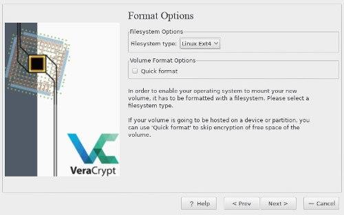 Anleitung zum Verschlüsseln von USB mit VeraCrypt