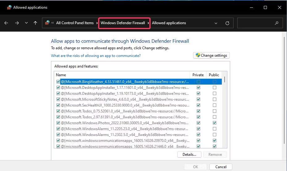 10 façons d'ouvrir l'applet du pare-feu Windows du Panneau de configuration dans Windows 11