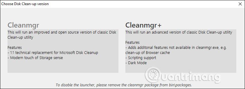 So verwenden Sie Cleanmgr+, um das Laufwerk zu bereinigen und den Browser-Cache zu löschen