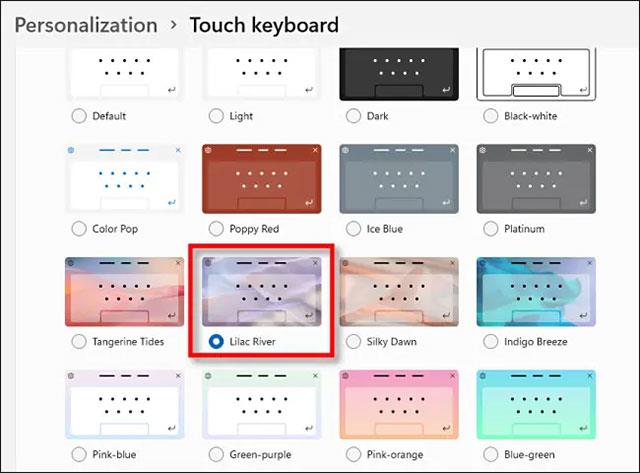 Come cambiare il tema e il colore di sfondo della tastiera virtuale in Windows 11