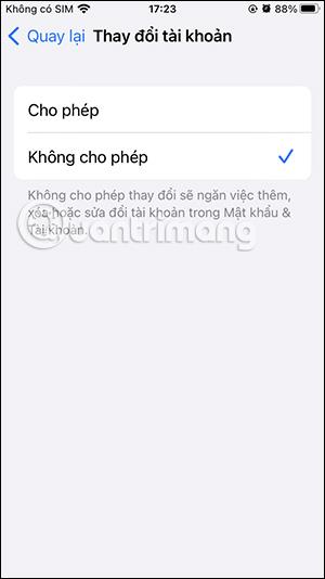 Instructions pour empêcher les autres de modifier le mot de passe de l'iPhone