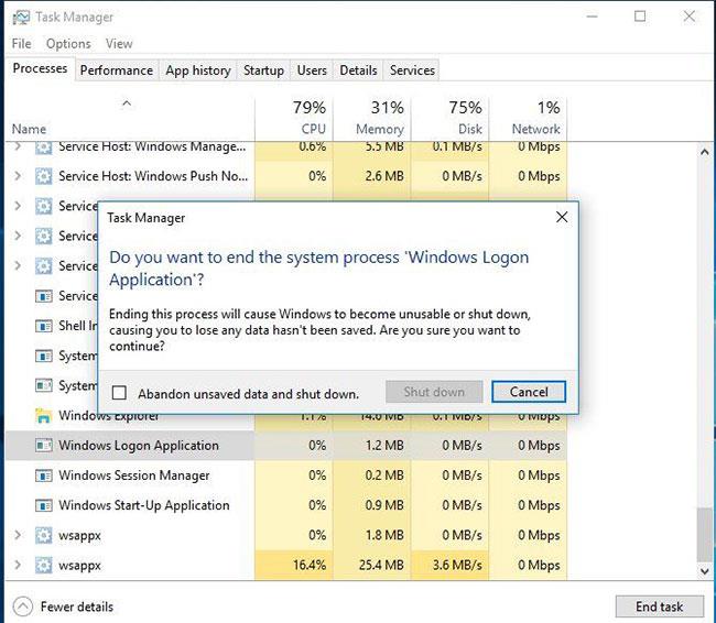 7 processi di Task Manager che non dovrebbero mai finire