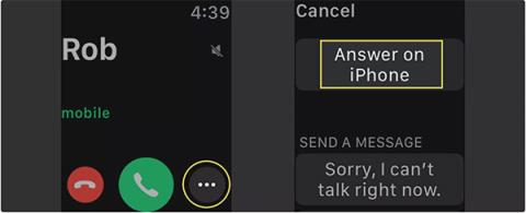 Comment passer des appels dApple Watch à iPhone