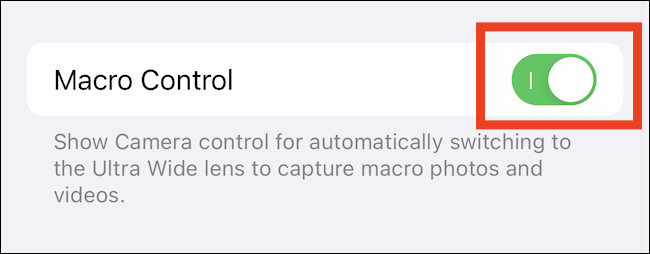 Come disattivare la modalità Macro e accendere automaticamente la fotocamera dell'iPhone