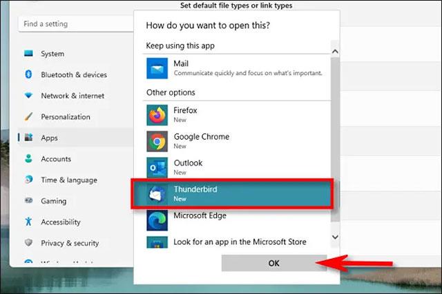 Comment configurer l'application de messagerie par défaut dans Windows 11