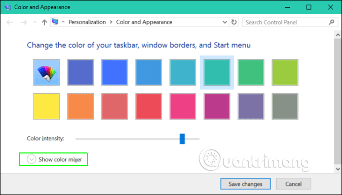 Come aggiungere colori a Windows 10