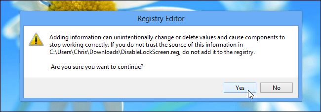 Come disabilitare la schermata di blocco Schermata di blocco su Windows 8, 10