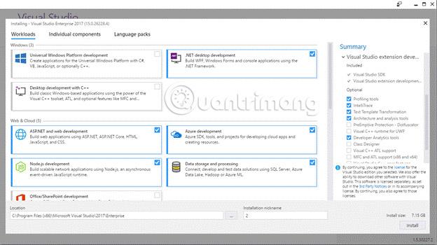 Come creare un file di installazione offline di Visual Studio