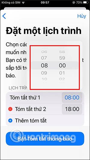 Come attivare i riepiloghi delle notifiche su iPhone