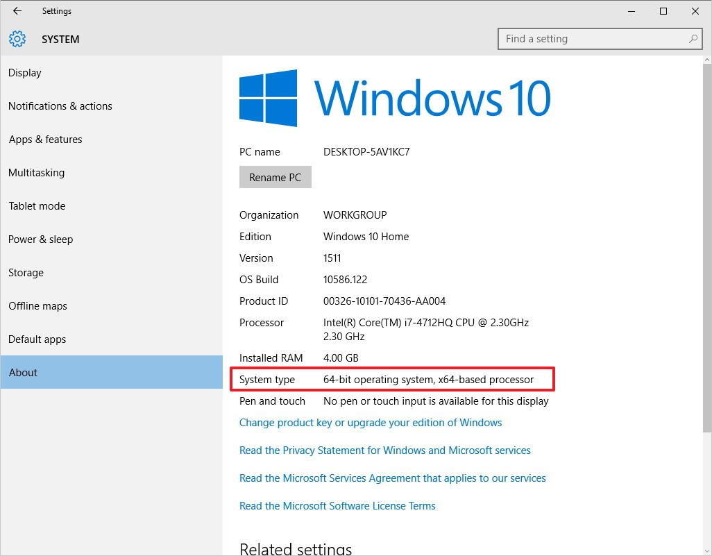 Instructions pour la mise à niveau de Windows 10 32 bits vers 64 bits