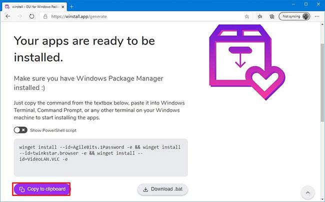 Comment installer plusieurs applications à l'aide de Winget et Winstall sur Windows 10