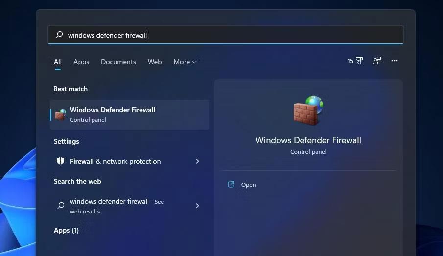 10 modi per aprire l'applet Windows Firewall del Pannello di controllo in Windows 11