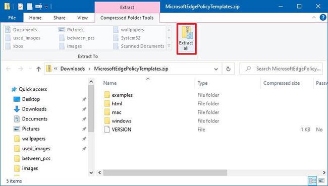 Come installare il modello di criteri di gruppo di Microsoft Edge su Windows 10