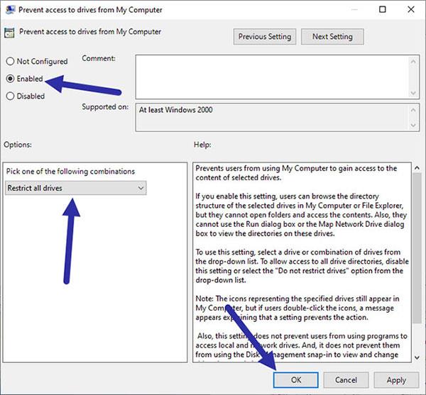 Come impedire agli utenti di accedere alle unità per motivi di sicurezza in Windows