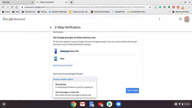 Come cambiare la password sul Chromebook