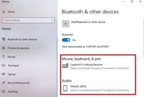 Comment réparer l’erreur de connexion Bluetooth mesurée sous Windows 10