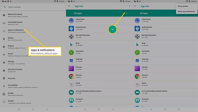 Come trovare app nascoste su Android