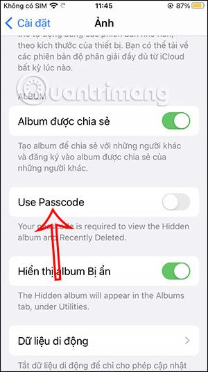 Comment verrouiller les albums photo cachés sur iPhone