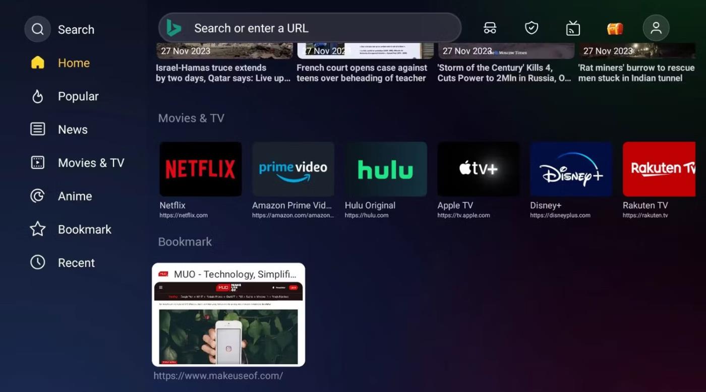 I migliori browser per Android TV