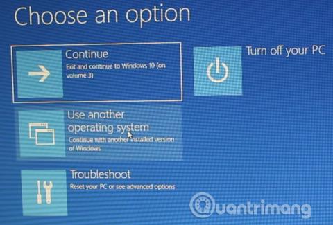 Windows 10 부팅 메뉴에서 이전 부팅 옵션을 삭제하는 방법