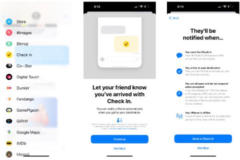 Come utilizzare la funzione Check-in nellapp Messaggi su iPhone