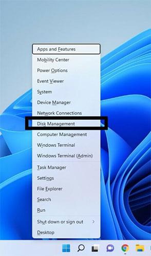 Comment ouvrir la gestion des disques sur Windows 11