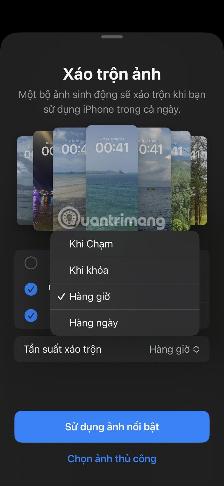 如何在 iOS 16 鎖定畫面上使用 Photo Shuffle