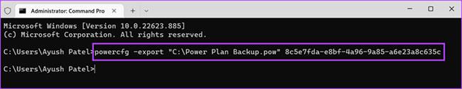 So exportieren/importieren Sie einen Energieplan unter Windows 11
