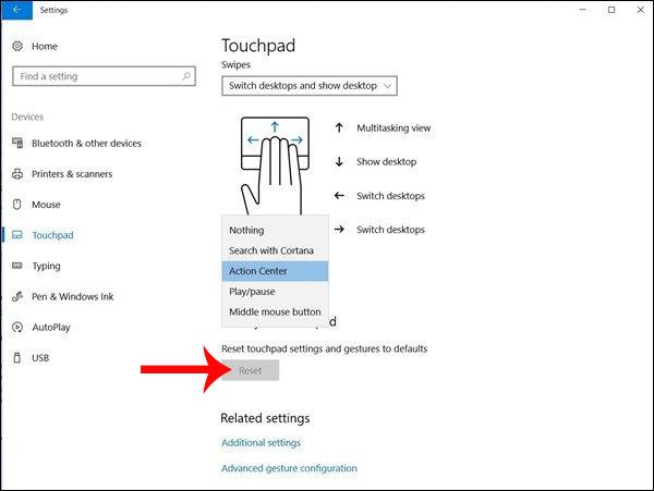 Comment activer la mise à jour des créateurs Windows 10 du pavé tactile virtuel