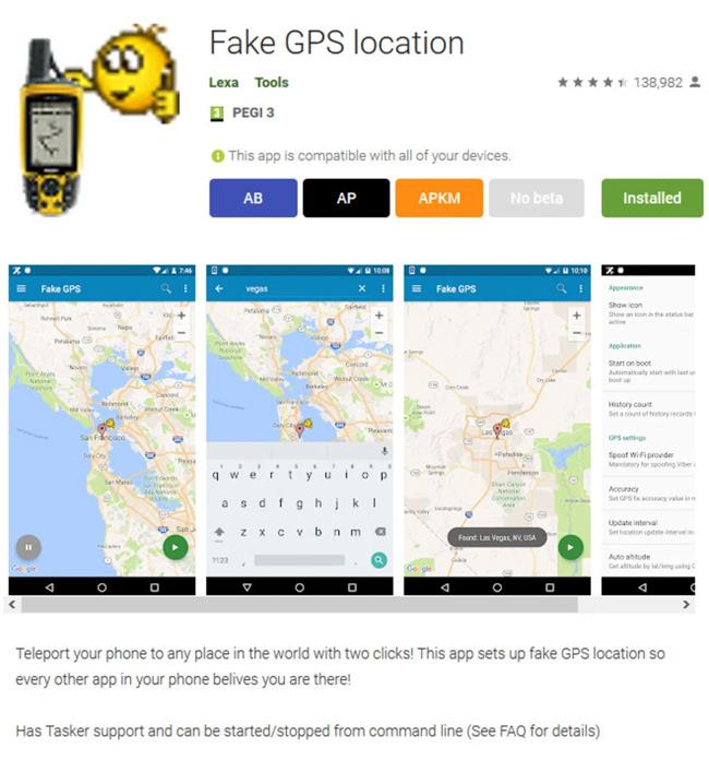 Comment simuler un GPS sur téléphone