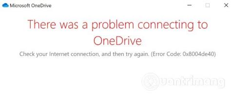 Как исправить ошибку 0x8004de40 при синхронизации OneDrive в Windows 10
