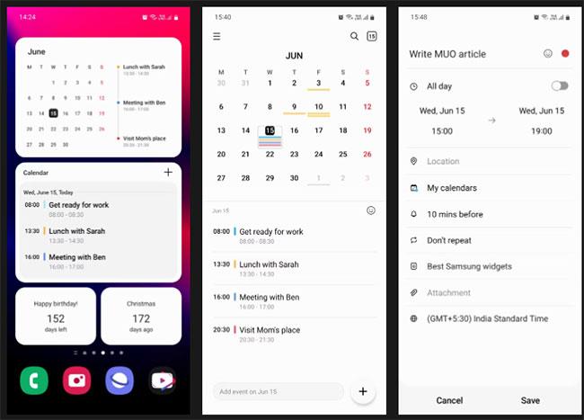 Die 7 besten Widgets zum Hinzufügen zum Startbildschirm auf dem Samsung Galaxy