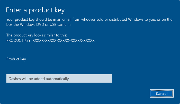 5 modi più semplici per inserire la chiave di Windows 10