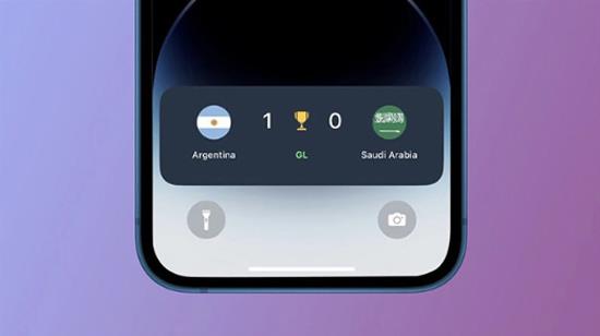 Forza Football : suivez les résultats de la Coupe du monde sur l'écran de verrouillage de l'iPhone