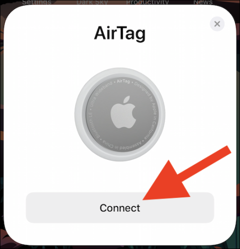 如何設定 AirTag 並將其與 iPhone 或 iPad 配對