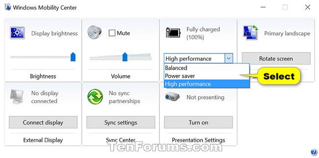 Windows 10で電源プランを選択する方法