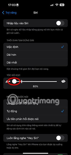 Comment régler la vitesse de parole de Siri sur iPhone