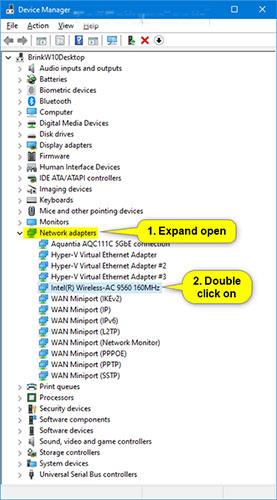 So ändern Sie das bevorzugte Frequenzband für den drahtlosen Netzwerkadapter in Windows