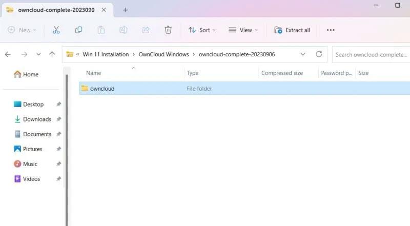 Comment installer ownCloud sur Windows