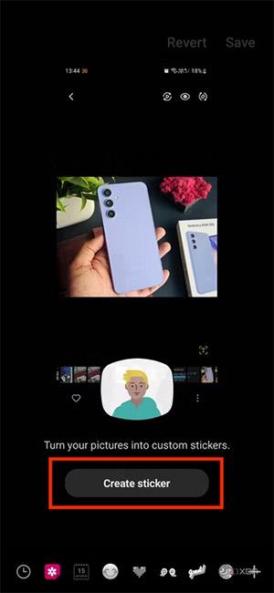 Samsung의 사진으로 스티커를 만드는 방법