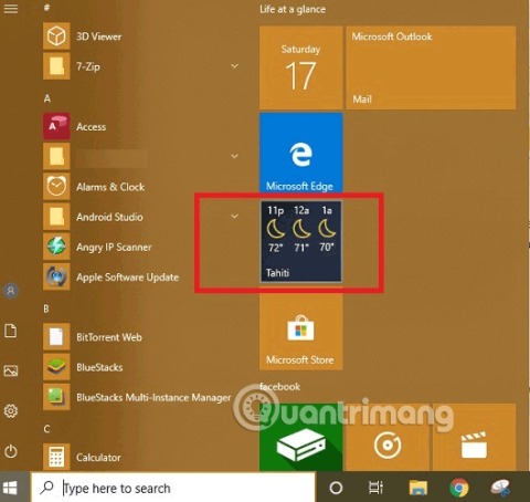 Comment afficher la météo sur un ordinateur Windows 10