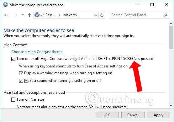 Come attivare e disattivare la modalità Contrasto elevato su Windows