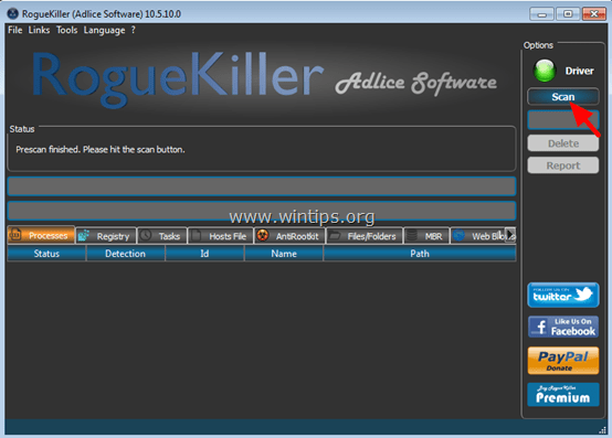 Supprimez complètement le logiciel publicitaire Network Packet Analyzer