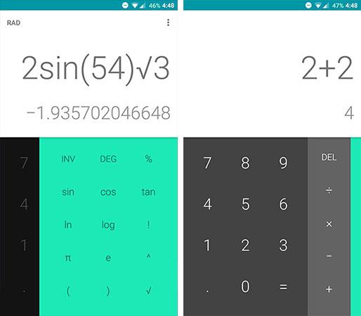 Meilleures applications de calculatrice pour Android