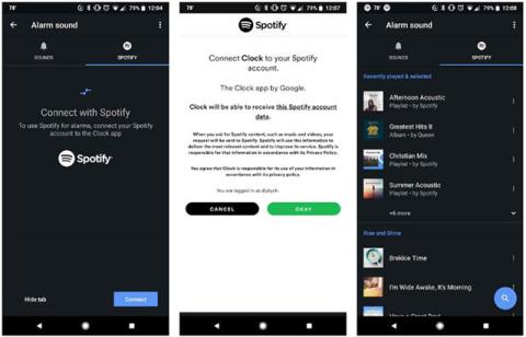 Comment définir Spotify Playlist comme alarme sur Android