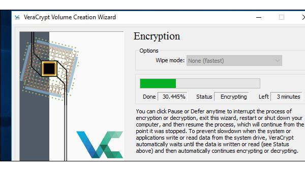 Come crittografare l'unità di sistema Windows con VeraCrypt