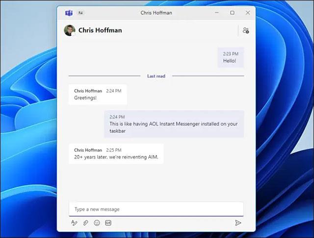 Tout sur la nouvelle application Teams Chat sur Windows 11