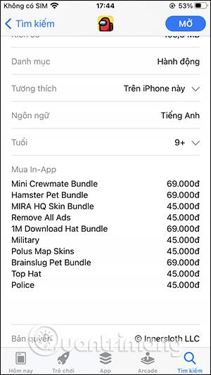 Come visualizzare i prezzi di articoli, articoli di gioco e applicazioni sull'App Store