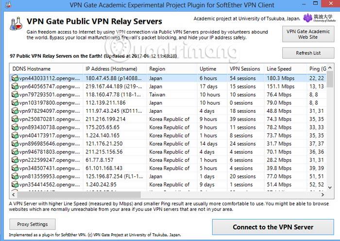 So verwenden Sie VPN Gate-Fake-IP, um das Internet zu stabilisieren